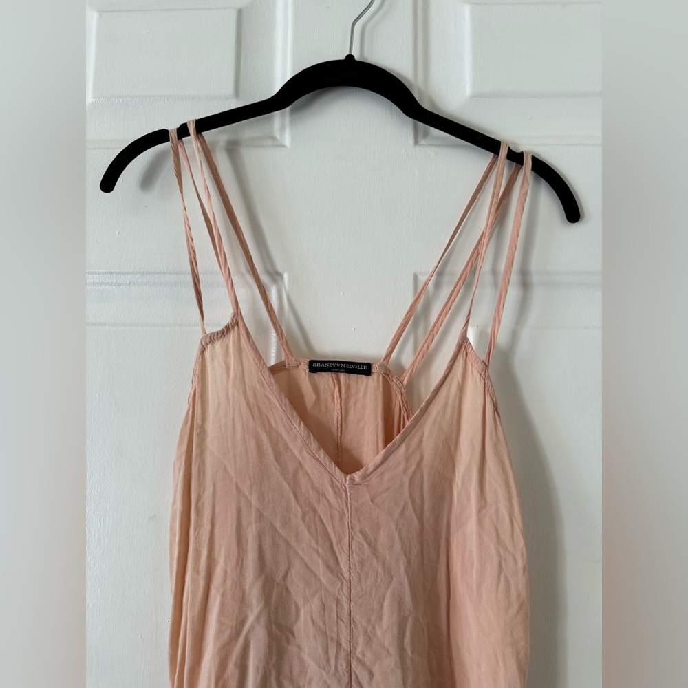 Brandy Melville Light Pink Slip Dress